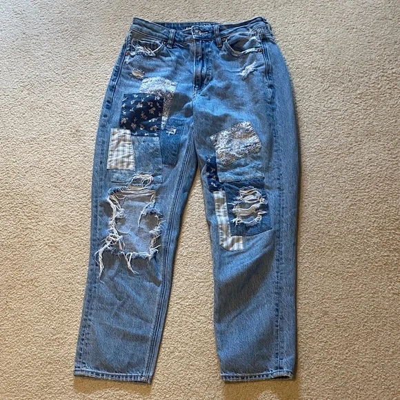 AE Patchwork Jeans - Picture 9 of 10